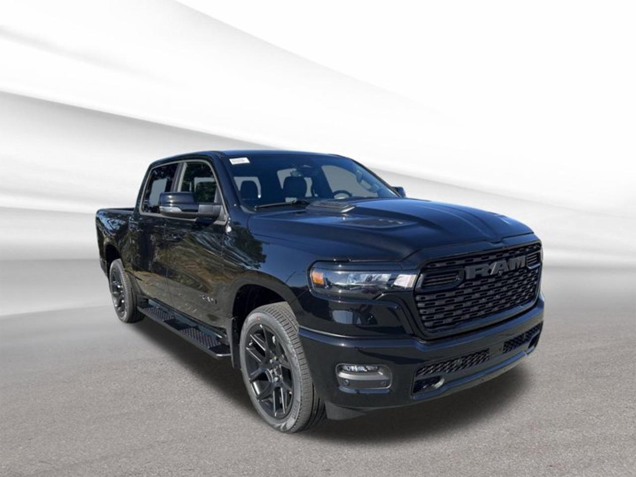 Experience the bold presence and advanced engineering of the brand new 2026 RAM 1500 Sport, now available at Steele Halifax Chrysler Dodge Jeep Ram FIAT. This truck stands out with its sleek black exterior and matching black interior, offering a commanding look and refined comfort. With four doors, automatic transmission, and robust 4-wheel drive, its ready for Halifaxs diverse road conditions. Under the hood, the Twin Turbo Regular Unleaded I-6 3.0 L engine delivers impressive power and efficiency, making it ideal for both work and leisure.TRUCK FEATURES4-wheel drive for enhanced off-road capabilityTwin Turbo 3.0 L I-6 engine for strong towingAutomatic transmission for smooth gear shiftsSpacious four-door cabin for crew and cargoADVANCED SAFETY FEATURESComprehensive airbag system for occupant protectionElectronic stability control for confident handlingFour-wheel anti-lock disc brakes for secure stopsTire pressure monitoring system for added safetyPERFORMANCE AND EFFICIENCYTwin Turbo I-6 engine for responsive accelerationAutomatic transmission for seamless driving4-wheel drive for superior traction and controlEfficient fuel use with regular unleaded gasolineCOMFORT AND CONVENIENCESpacious seating for driver and passengersEasy-access four-door configurationUser-friendly automatic climate control systemMultiple storage compartments for daily essentialsTECHNONOLGY AND CONNECTIVITYAdvanced infotainment system with touchscreen displayBluetooth connectivity for hands-free communicationUSB ports for device charging and music streamingSteering wheel-mounted controls for convenienceCARGO SPACELarge truck bed for hauling tools or gearFlexible rear seating for extra storageMultiple tie-down points for secure cargoWide-opening doors for easy loading and unloadingWHAT OTHER OWNERS LIKEStrong towing and payload capabilitiesSmooth ride quality on all road surfacesSpacious and practical interior layoutModern technology features for daily drivingThis 2026 RAM 1500 Sports VIN is: 1C6SRFVP4TN201731.