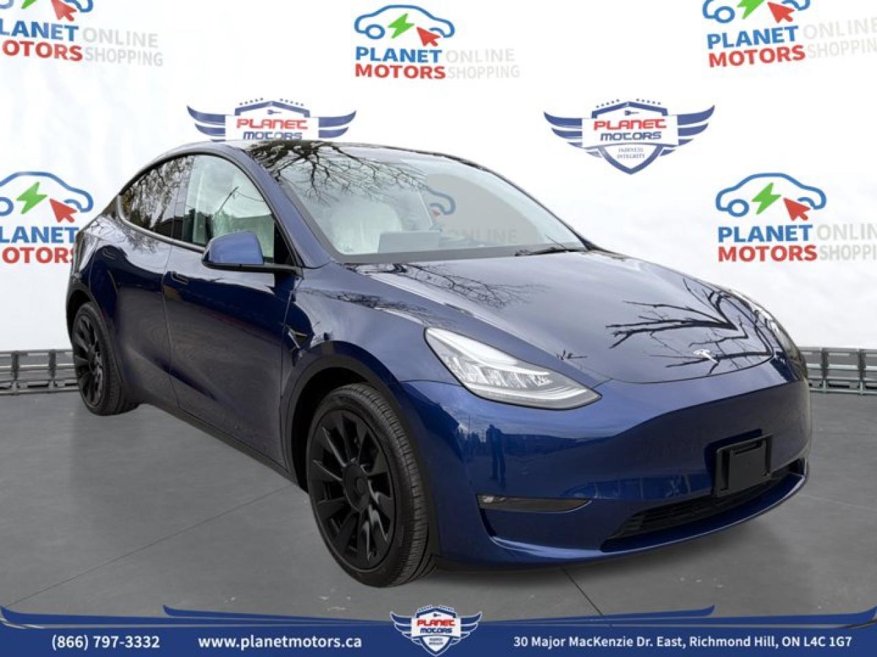 2021 Tesla Model Y Long Range AWD WHITE INTERIOR/NO ACCIDENT Photo2