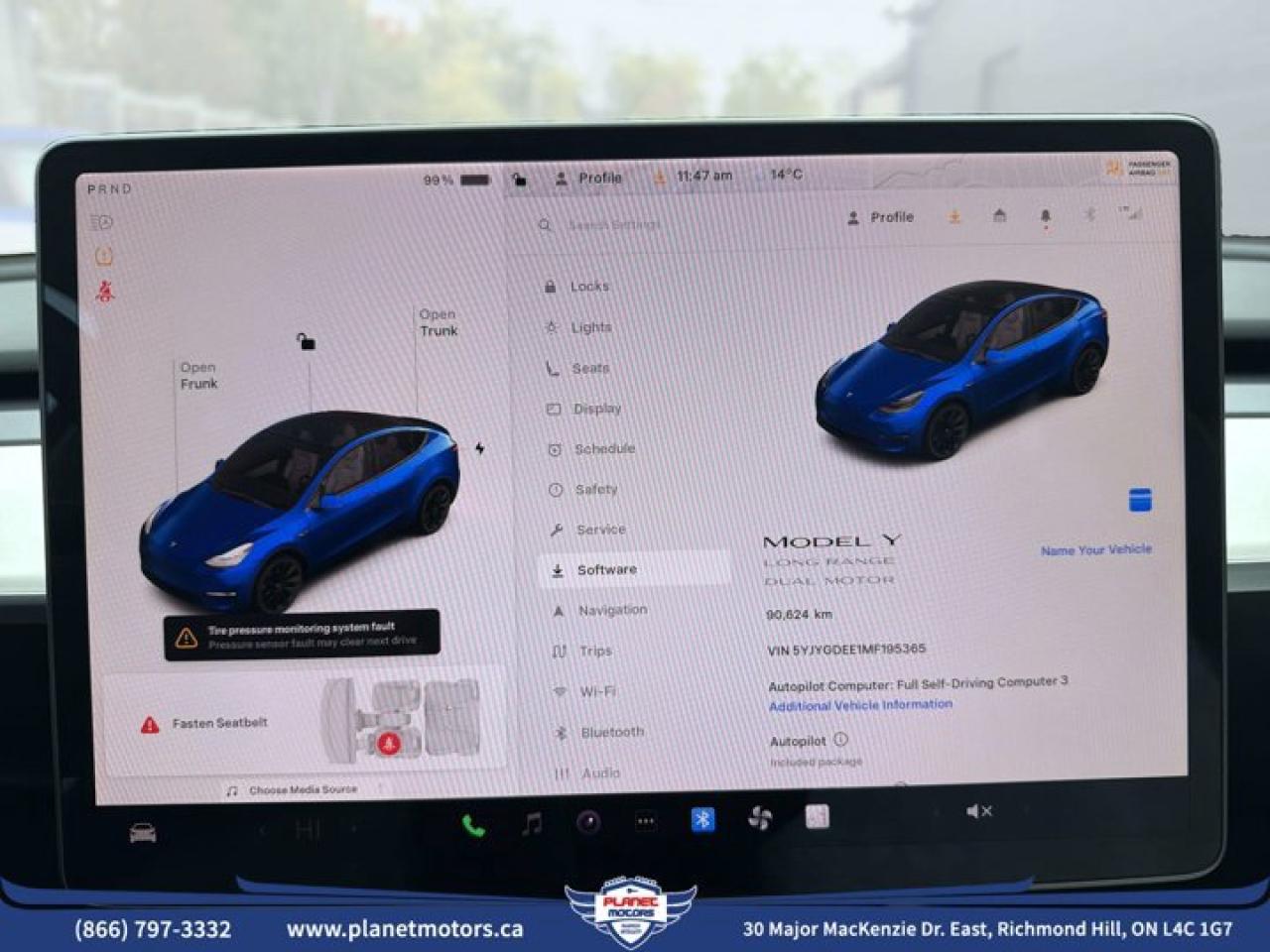 2021 Tesla Model Y Long Range AWD WHITE INTERIOR/NO ACCIDENT - Photo #20