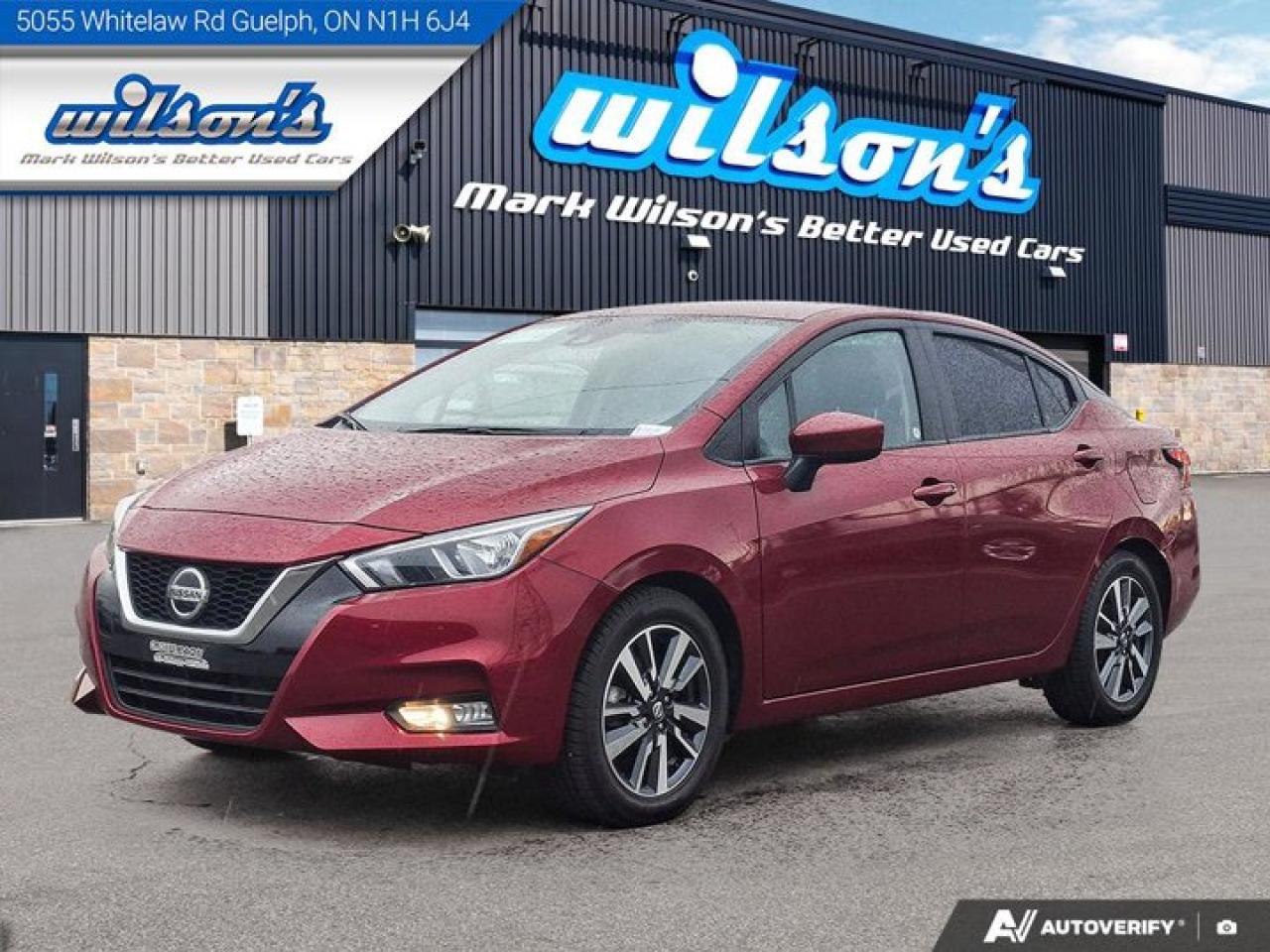 Used 2022 Nissan Versa SV | Heated Seats | CarPlay + Android | BSM | Alloy Wheels | Rear Camera | and More ! for sale in Guelph, ON