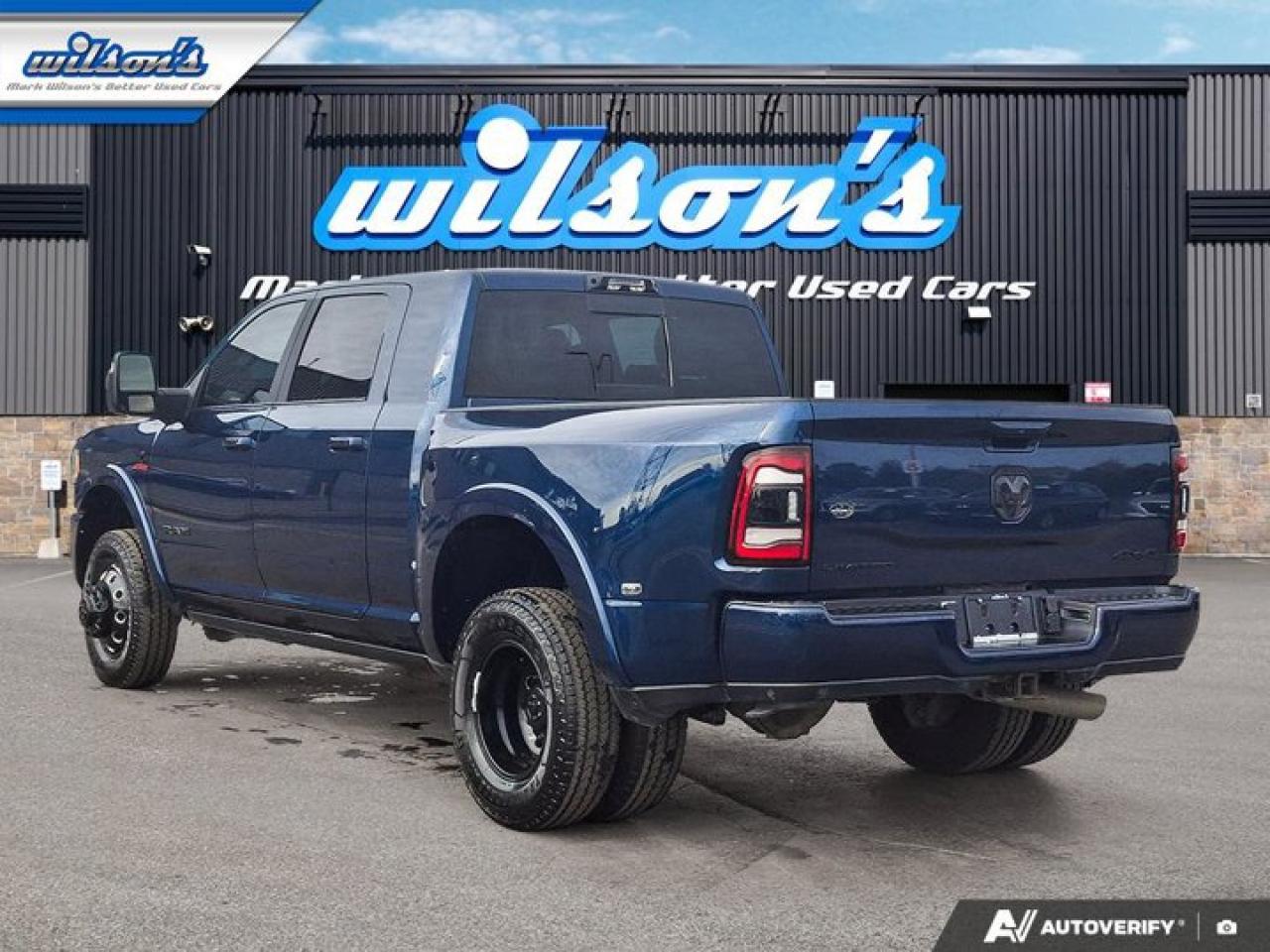 2023 RAM 3500 Limited Mega Cab DRW 4WD | 6.7L Cummins H.O. Diesel | Dually | AISIN Trans | Night Pkg | and More ! Photo2