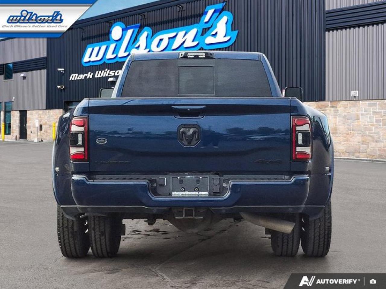 2023 RAM 3500 Limited Mega Cab DRW 4WD | 6.7L Cummins H.O. Diesel | Dually | AISIN Trans | Night Pkg | and More ! Photo3