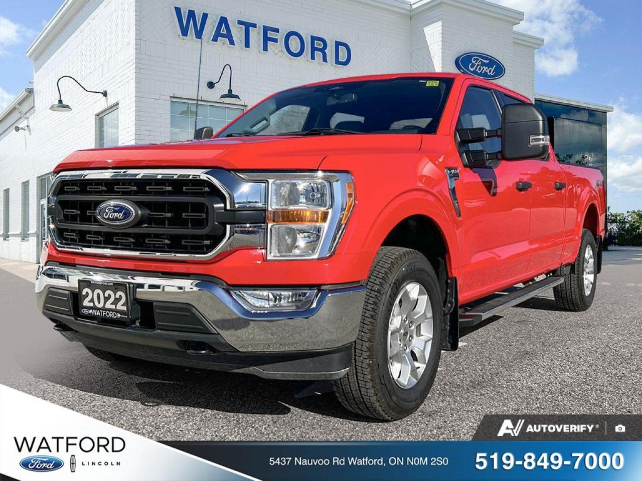 Used 2022 Ford F-150 XLT 4WD SuperCrew 6.5' Box for sale in Watford, ON