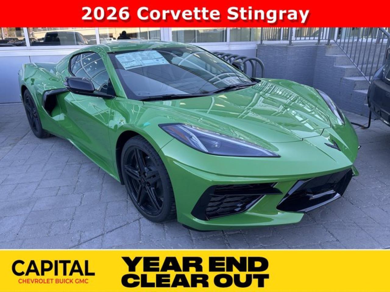 New 2026 Chevrolet Corvette 1LT for sale in Calgary, AB
