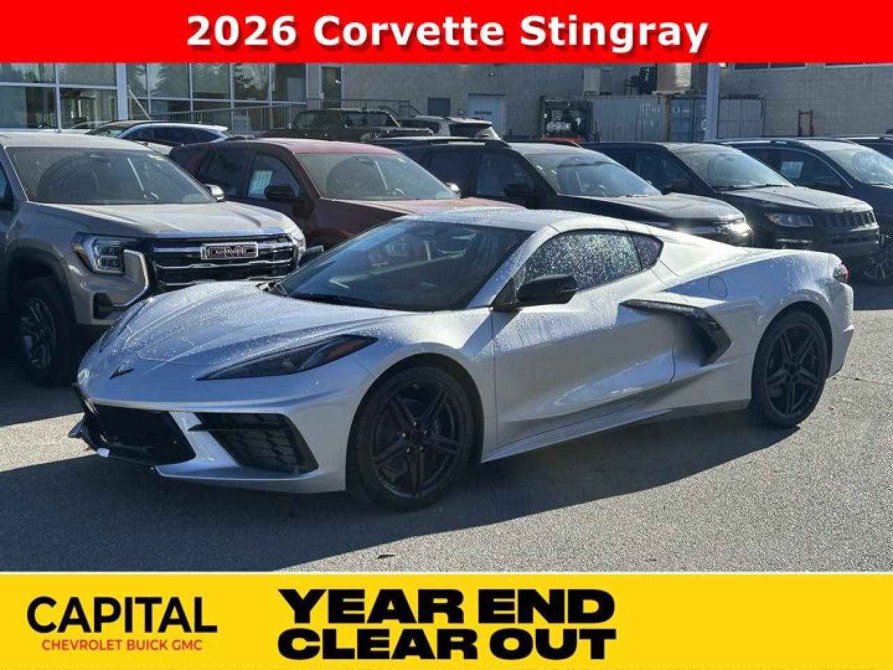 New 2026 Chevrolet Corvette 1LT for sale in Calgary, AB
