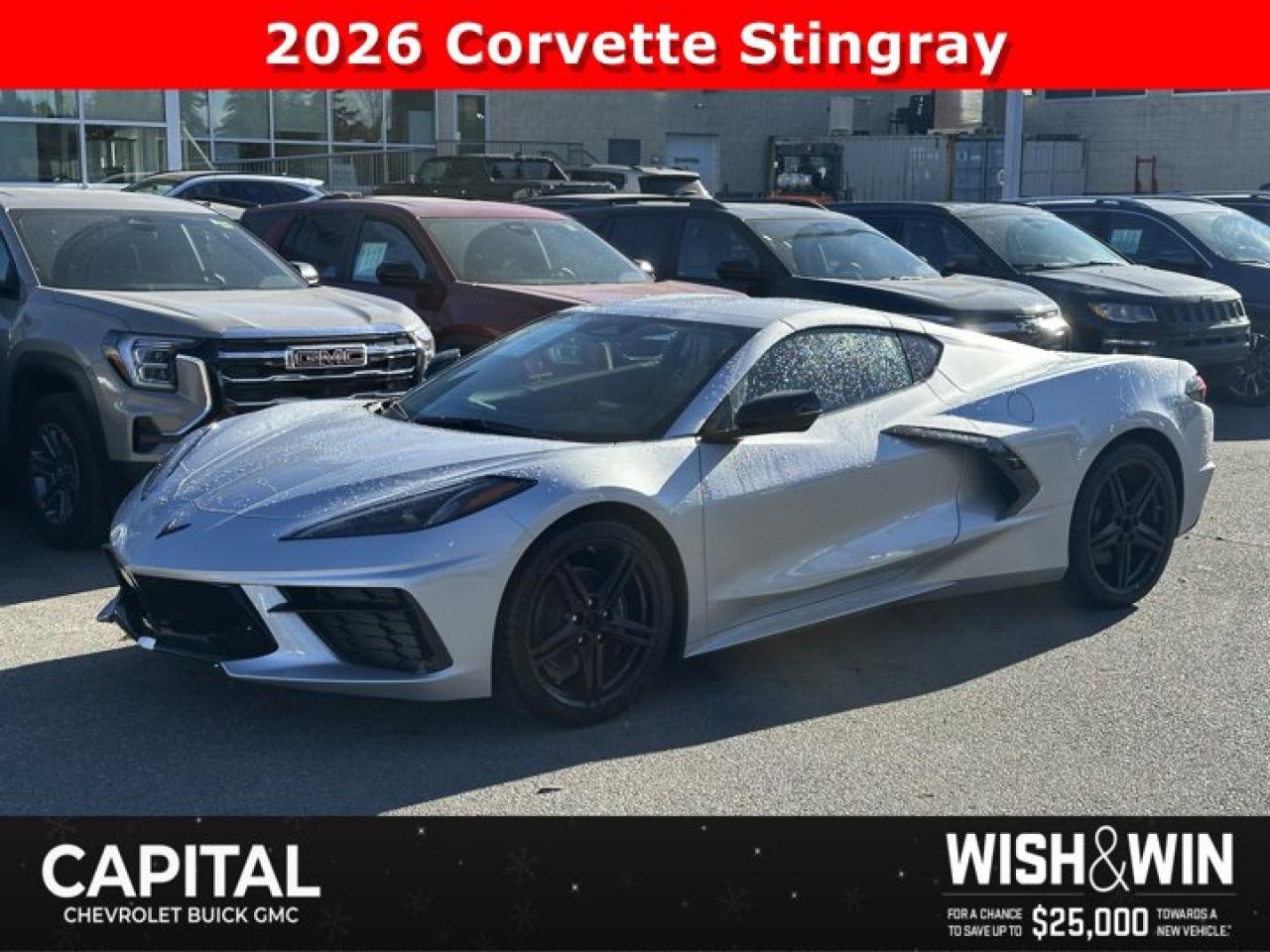 New 2026 Chevrolet Corvette 1LT for sale in Calgary, AB