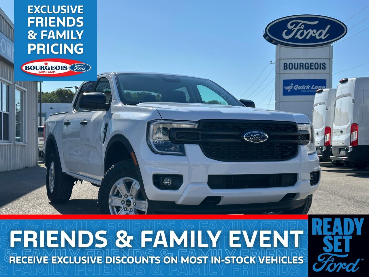 New 2025 Ford Ranger XL 4WD SuperCrew 5' Box for sale in Midland, ON