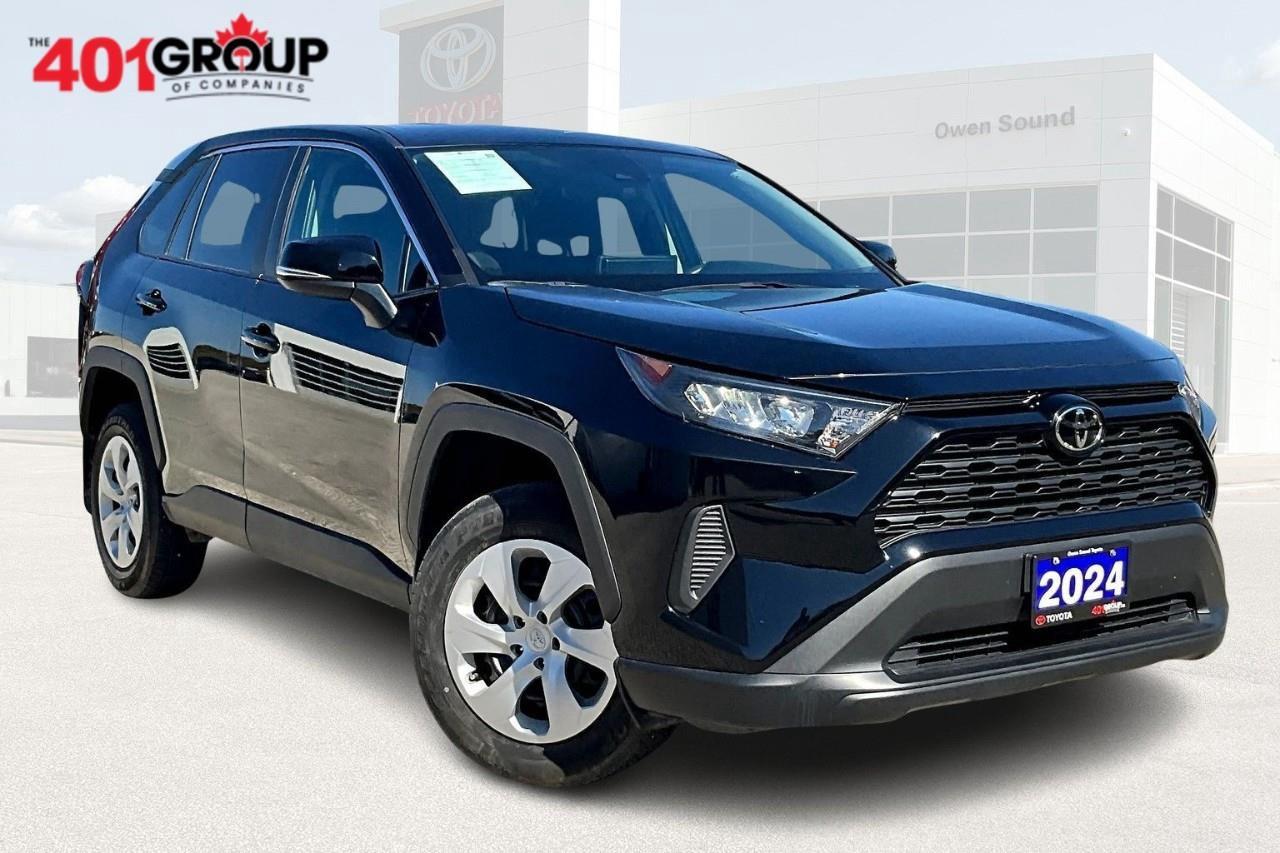 2024 Toyota RAV4 LE Smart, Stylish, and Ready for Anything<br /><br />Adventure meets everyday practicality with the 2024 Toyota RAV4 LE. Designed for drivers who value efficiency, safety, and reliability, this SUV is built to handle city commutes, weekend getaways, and everything in between with ease.<br /><br />Under the hood, the 2.5L 4-cylinder engine delivers a perfect balance of power and fuel efficiency, paired with Toyotas reputation for long-lasting dependability. The RAV4s bold stance, athletic design, and elevated ride height give it a confident presence on any road.<br /><br />Step inside the spacious and versatile interior, where comfort and convenience come standard. Enjoy premium cloth seating, a 7-inch touchscreen display, and seamless smartphone integration with Apple CarPlay and Android Auto. The dual-zone climate control and smart interior storage make every trip enjoyable for both driver and passengers.<br /><br />Safety is always a top priority with Toyota Safety Sense 2.5, featuring:<br /><br />Pre-Collision System with Pedestrian Detection<br /><br />Lane Departure Alert with Steering Assist<br /><br />Adaptive Cruise Control<br /><br />Lane Tracing Assist<br /><br />Road Sign Assist<br /><br />Plus, the Backup Camera, Blind-Spot Monitoring, and Rear Cross-Traffic Alert add even more confidence behind the wheel.<br /><br />Whether you're exploring the great outdoors or navigating busy city streets, the 2024 Toyota RAV4 LE delivers the perfect combination of capability, comfort, and peace of mind, making it one of the most trusted SUVs on the road today.