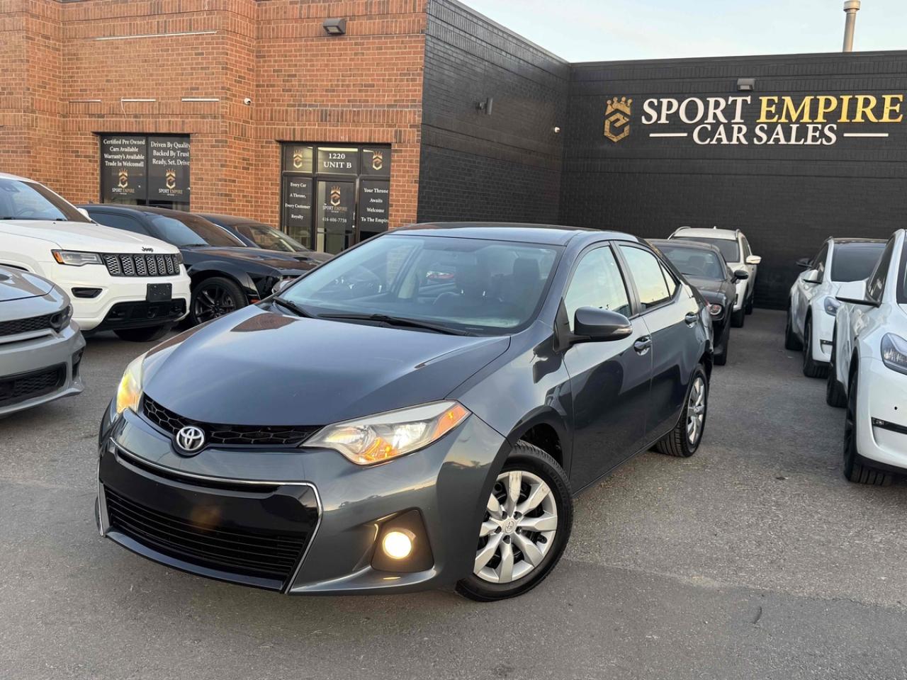 Used 2014 Toyota Corolla S for sale in Mississauga, ON