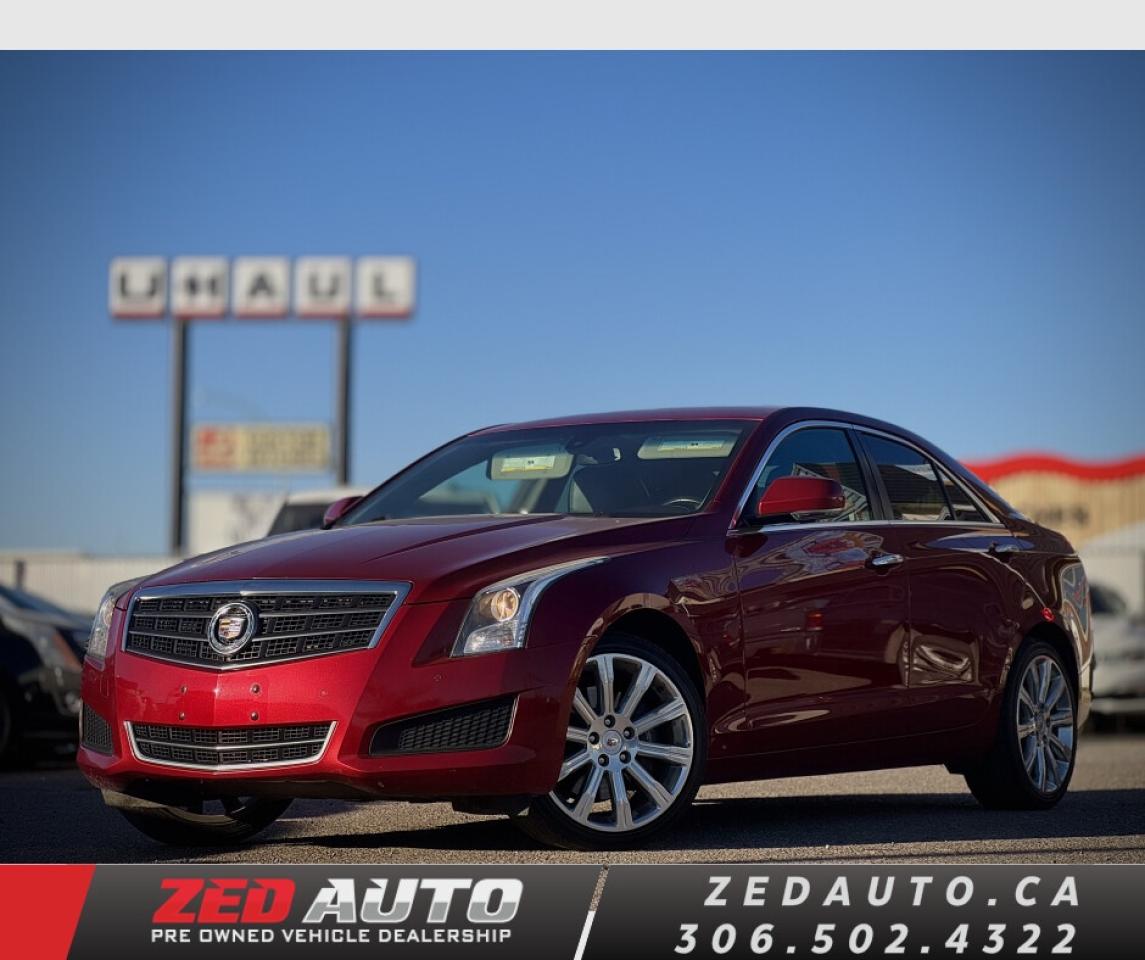 Used 2014 Cadillac ATS Luxury AWD |  LOW KMS for sale in Regina, SK