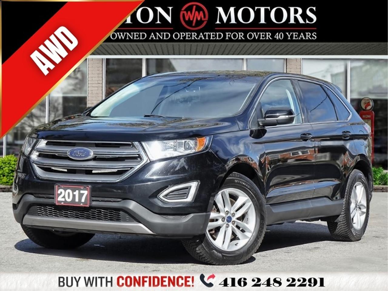 2017 Ford Edge SEL*AWD*REV-CAMERA*HEATED SEATS*V6*POWER GROUP