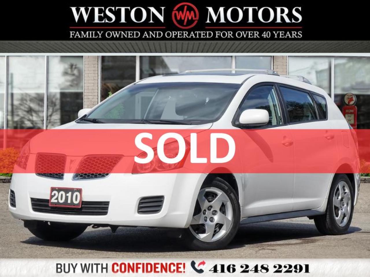 2010 Pontiac Vibe SUNROOF*POWER GROUP*1.8L