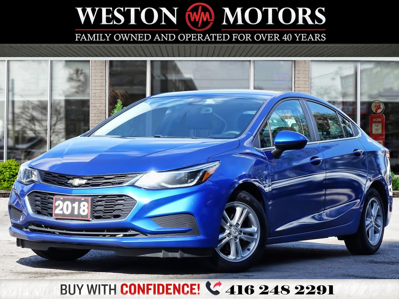 Used 2018 Chevrolet Cruze LT*SUNROOF*REVCAM*HEATED SEATS for sale in Toronto, ON