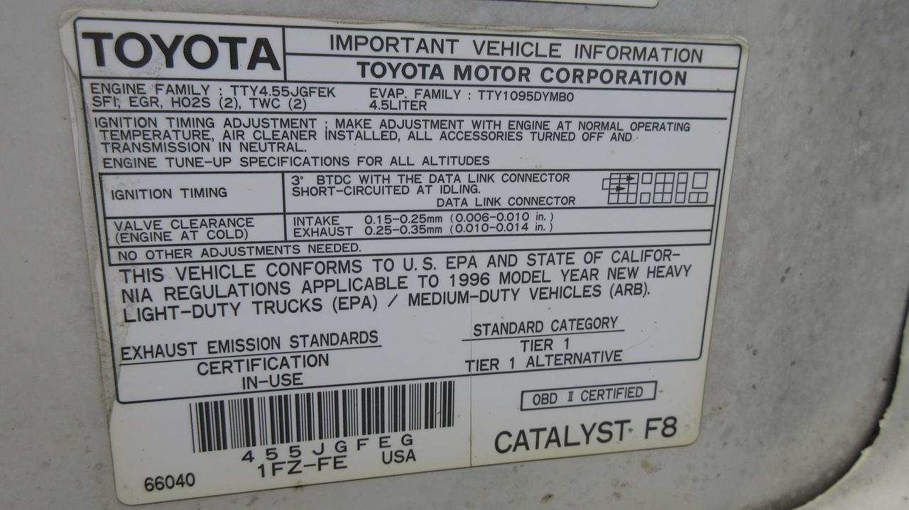 1996 Toyota Land Cruiser FZJ80 Triple Locked Photo