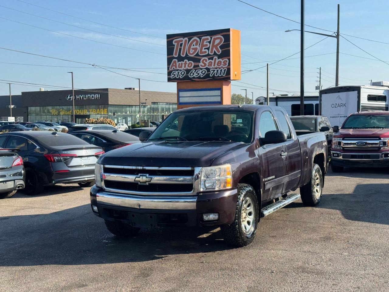 Used 2008 Chevrolet Silverado 1500 4X4, EXT CAB, LOW LMS, ONLY 124KMS, AS IS for sale in London, ON