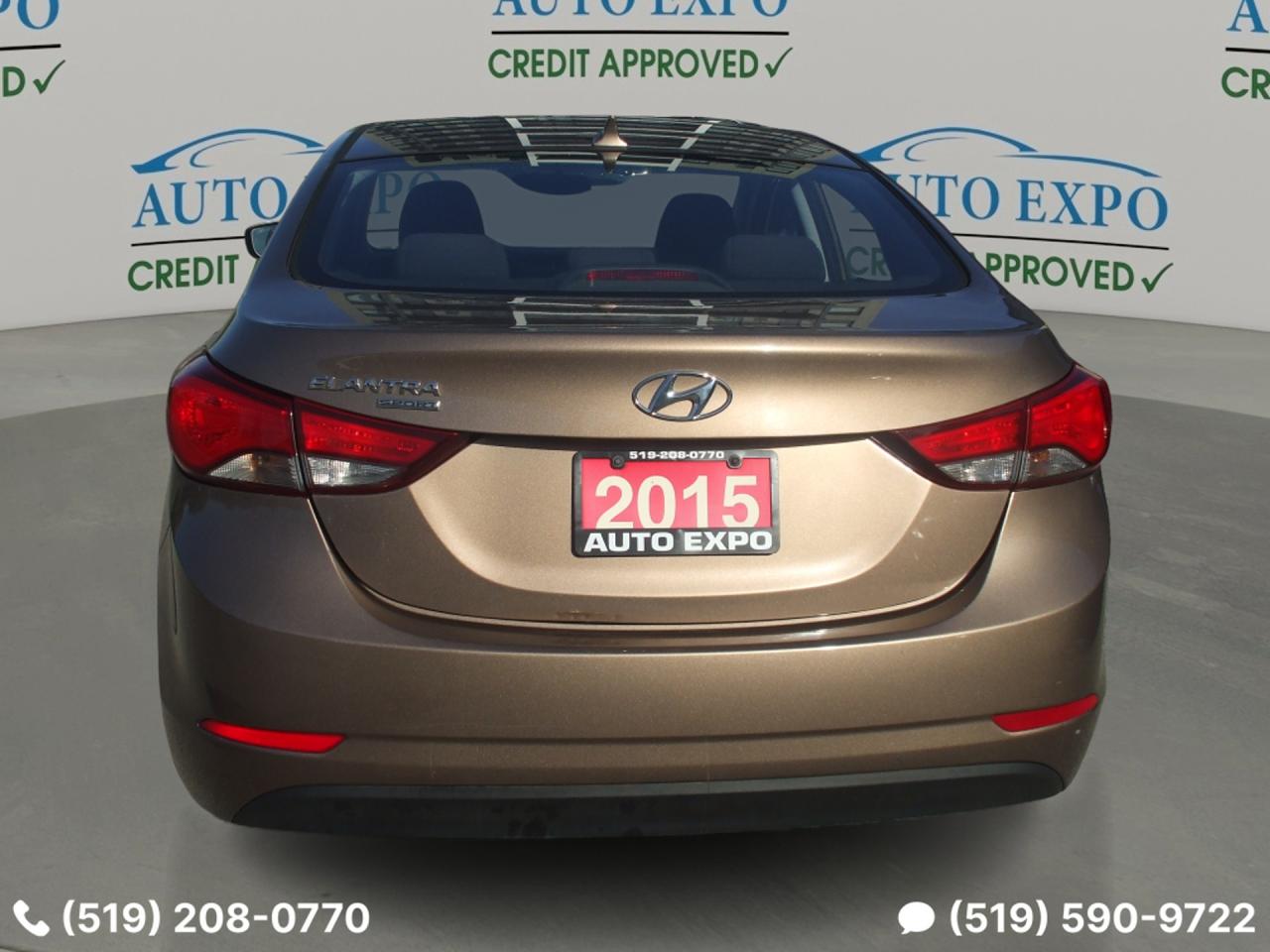 2015 Hyundai Elantra One Owner,Certified,Bluetooth,Sunroof,Fogs,2 Key's Photo3