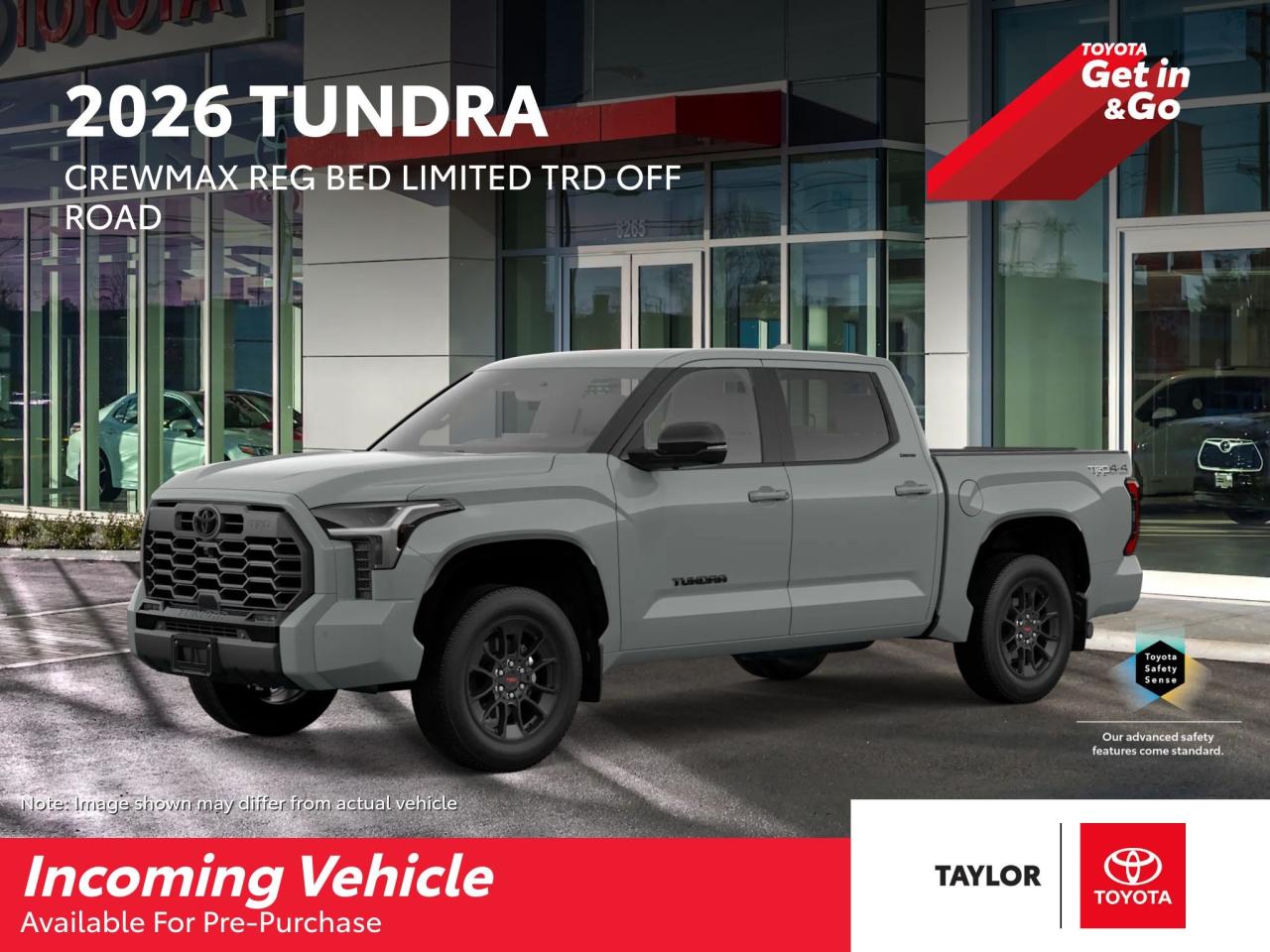 New 2026 Toyota Tundra Limited WITH THE TRD OFF ROAD PACKAGE for sale in Regina, SK