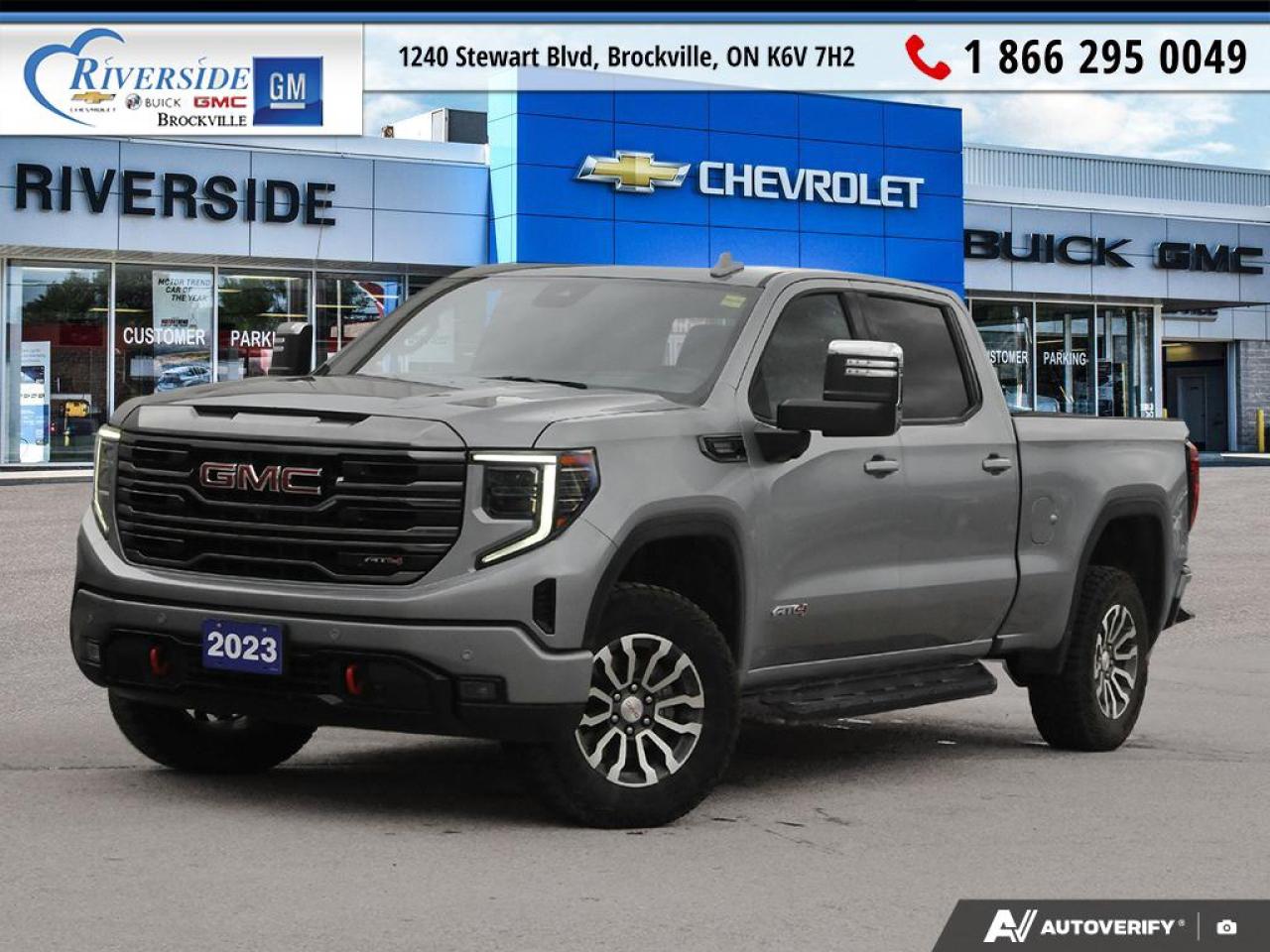 Used 2023 GMC Sierra 1500 AT4 for sale in Brockville, ON