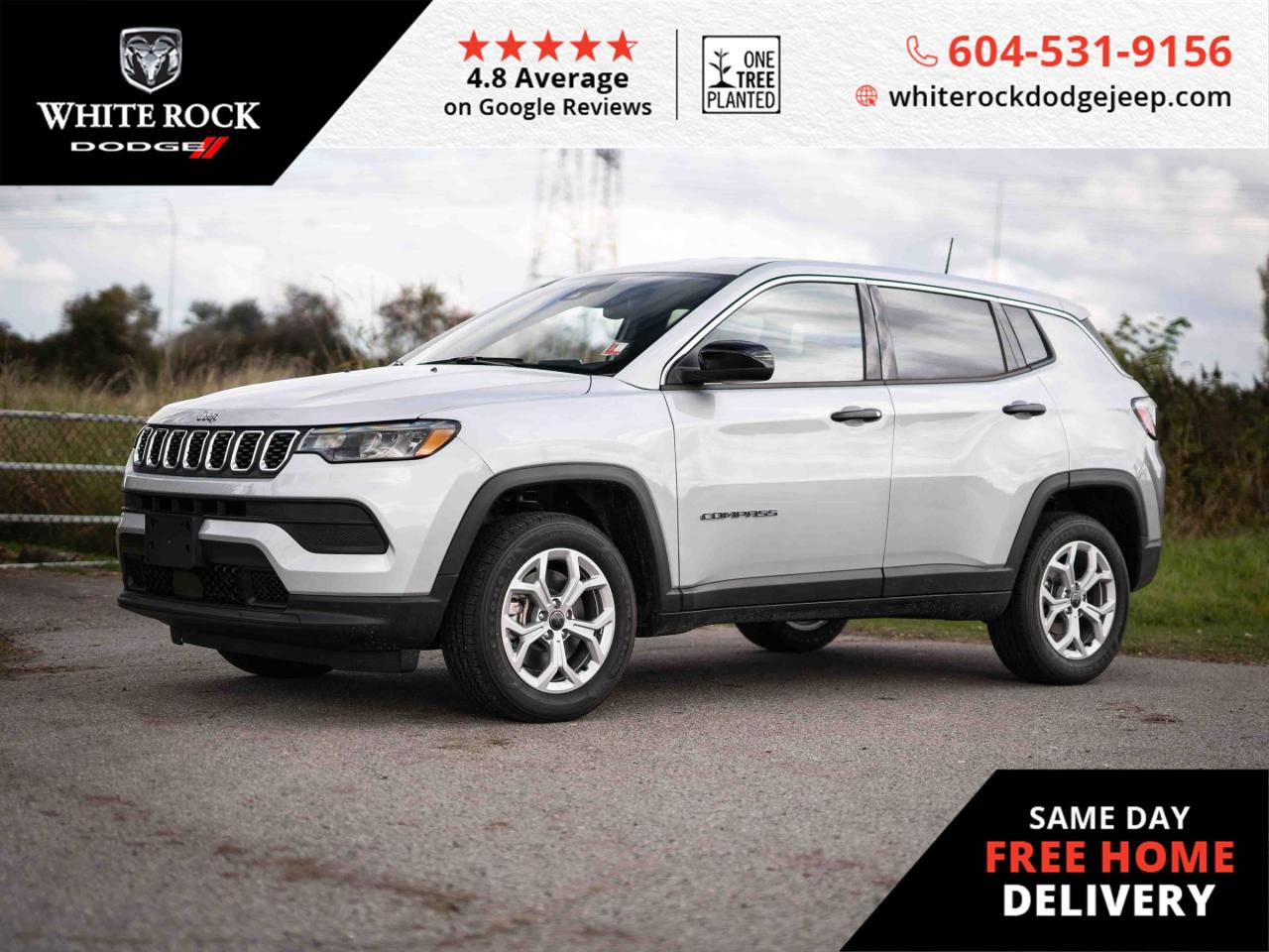 New 2026 Jeep Compass Sport for sale in Surrey, BC