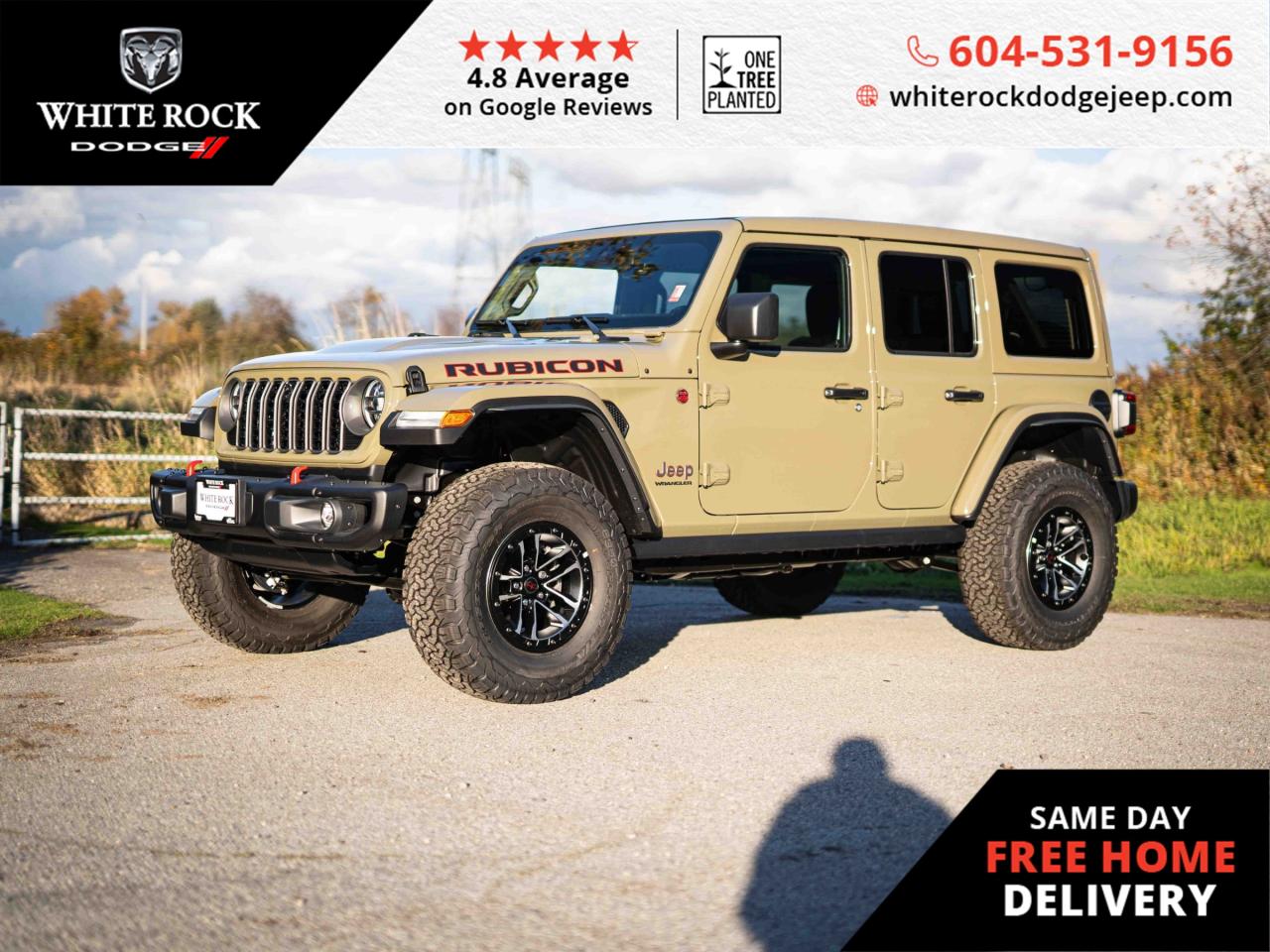 New 2025 Jeep Wrangler RUBICON for sale in Surrey, BC