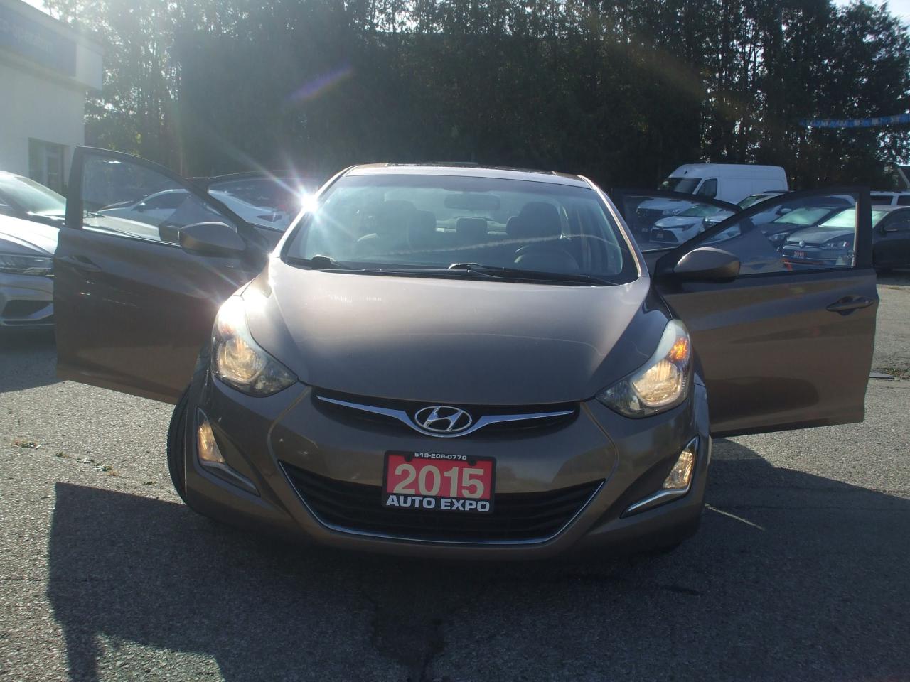 2015 Hyundai Elantra One Owner,Certified,Bluetooth,Sunroof,Fogs,2 Key's
