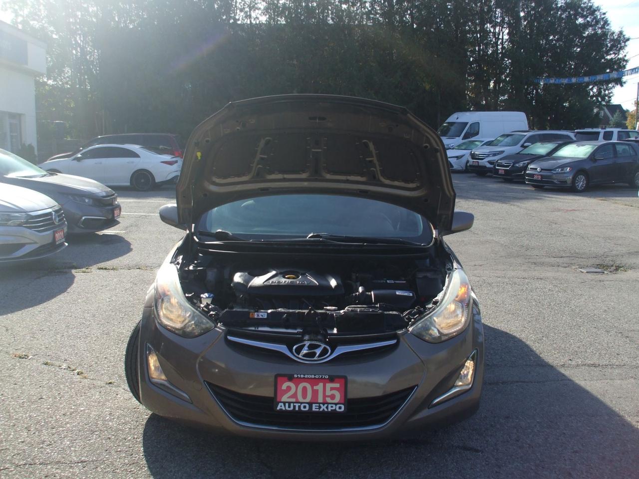 2015 Hyundai Elantra One Owner,Certified,Bluetooth,Sunroof,Fogs,2 Key's