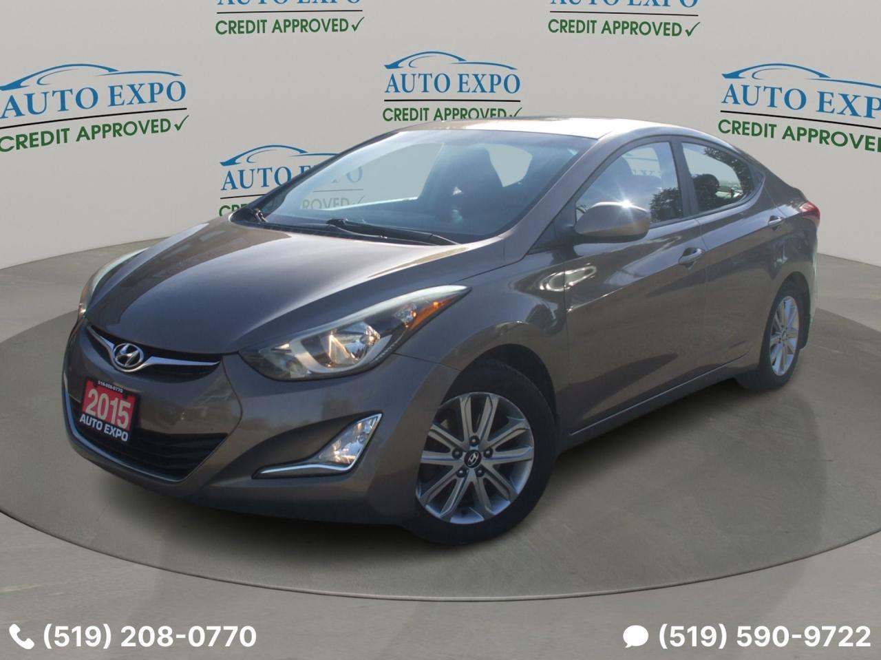 Used 2015 Hyundai Elantra One Owner,Certified,Bluetooth,Sunroof,Fogs,2 Key's for sale in Kitchener, ON