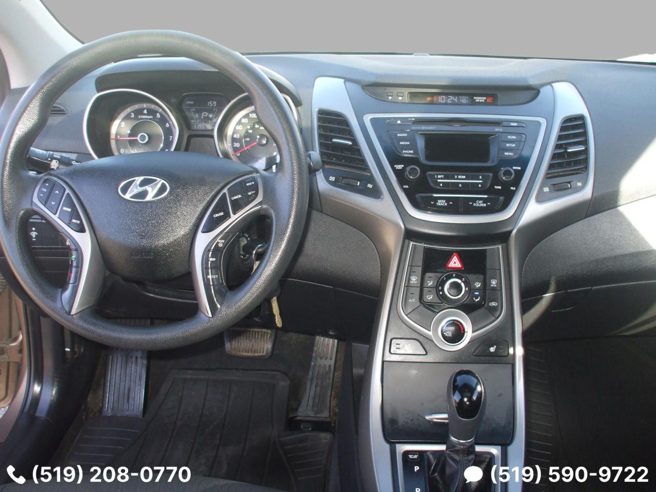 2015 Hyundai Elantra One Owner,Certified,Bluetooth,Sunroof,Fogs,2 Key's