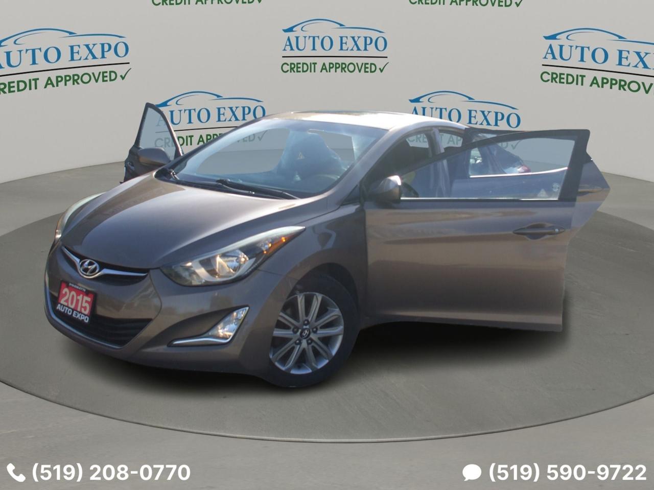 2015 Hyundai Elantra One Owner,Certified,Bluetooth,Sunroof,Fogs,2 Key's