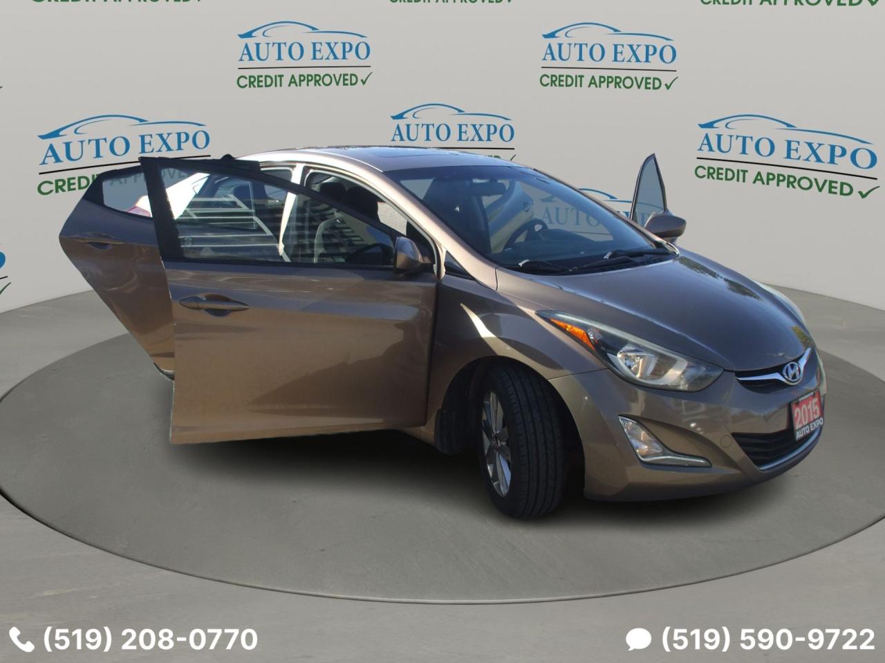 2015 Hyundai Elantra One Owner,Certified,Bluetooth,Sunroof,Fogs,2 Key's