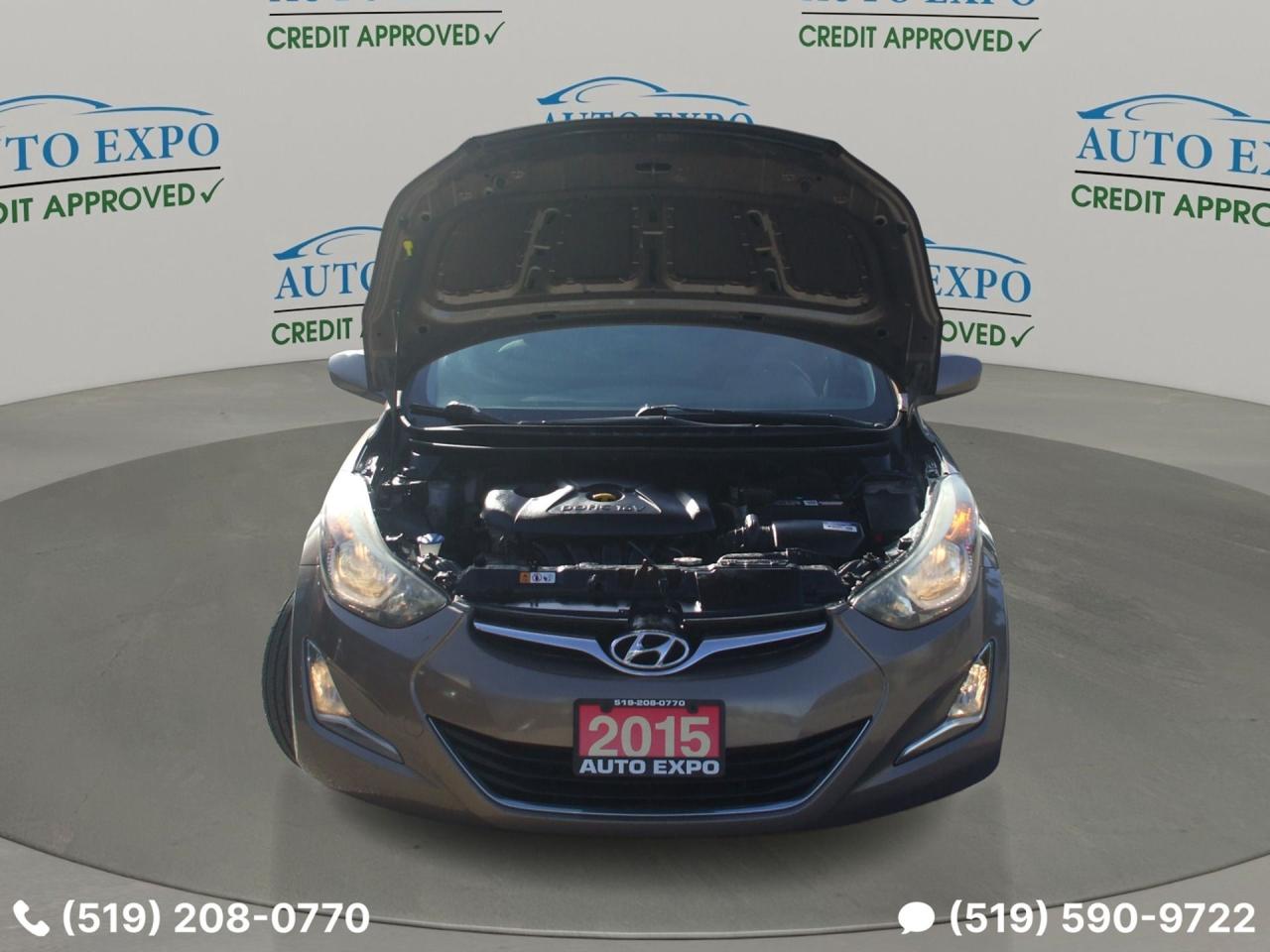 2015 Hyundai Elantra One Owner,Certified,Bluetooth,Sunroof,Fogs,2 Key's