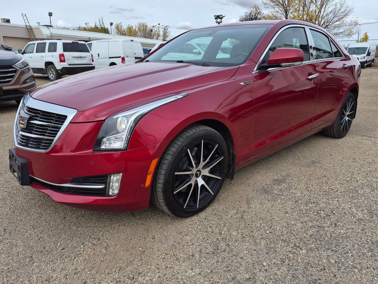 2018 Cadillac ATS Luxury AWD, Lthr, Nav,Htd Steering & Seats, Remote