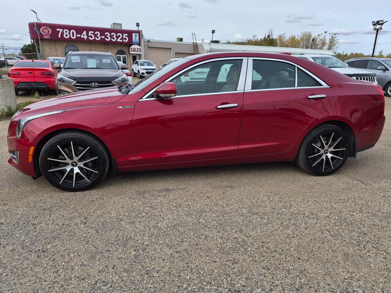 2018 Cadillac ATS Luxury AWD, Lthr, Nav,Htd Steering & Seats, Remote - Photo #4