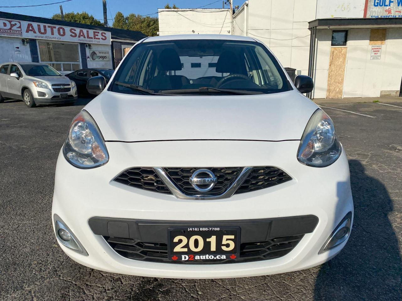 2015 Nissan Micra SV/No Accident/Automatic/Bluetooth/Gas Saver Photo2