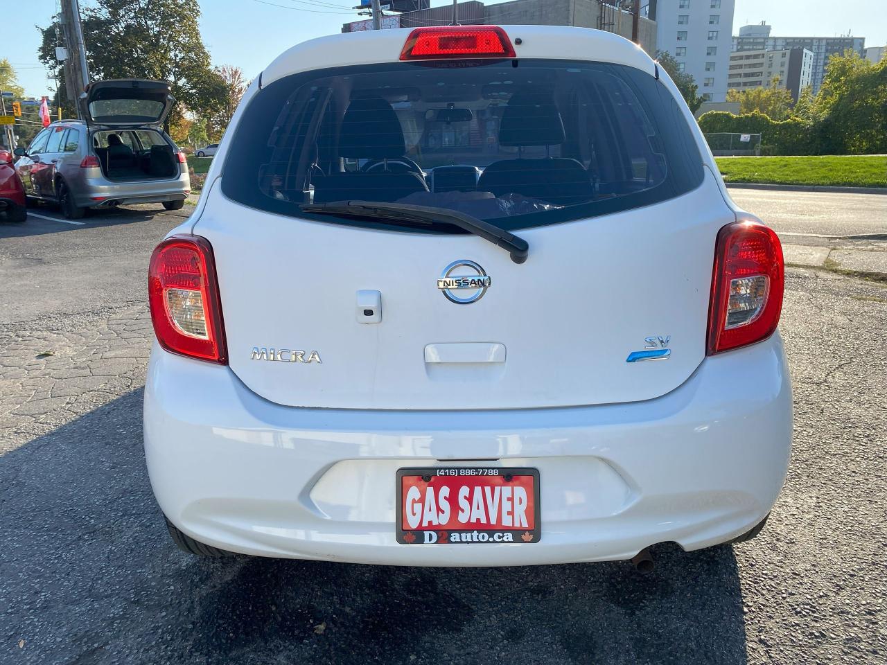 2015 Nissan Micra SV/No Accident/Automatic/Bluetooth/Gas Saver - Photo #6