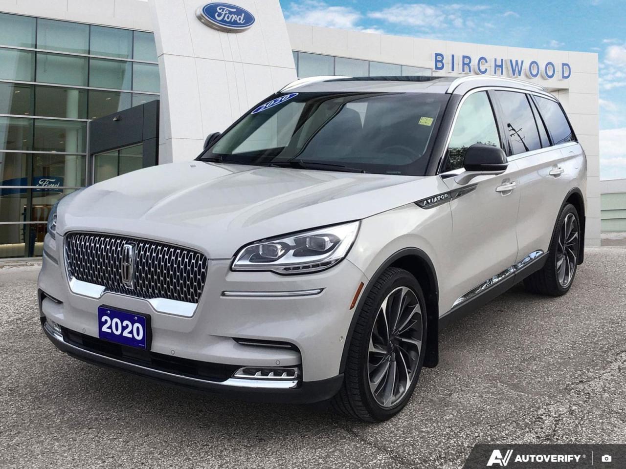 Used 2020 Lincoln Aviator Reserve Massage Seats | Low Kilometers | One Owner for sale in Winnipeg, MB
