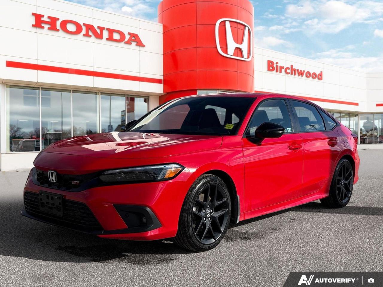 Used 2023 Honda Civic SI Sedan Manual Si | New Tires | 6 Spd MT | Navigation for sale in Winnipeg, MB