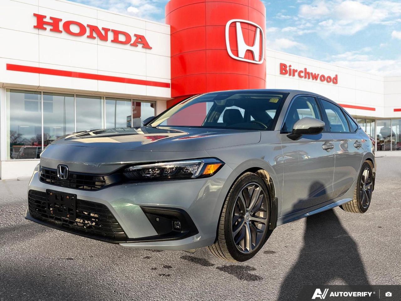 Used 2022 Honda Civic Sedan Touring Leather | Navigation | Apple Carplay | Low Mileage for sale in Winnipeg, MB
