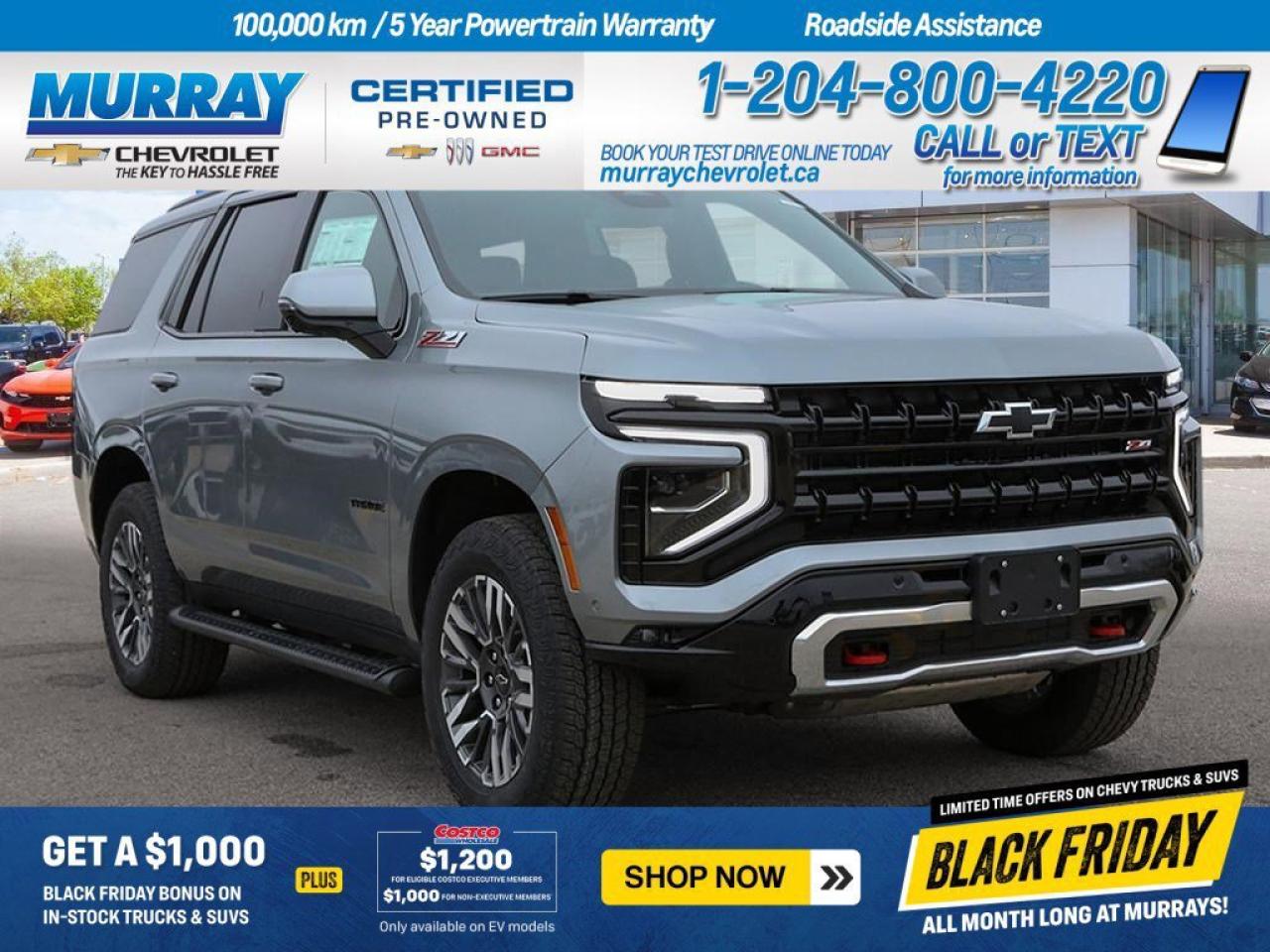 New 2026 Chevrolet Tahoe Z71 for sale in Winnipeg, MB