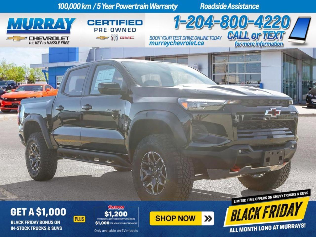 New 2026 Chevrolet Colorado 4WD ZR2 for sale in Winnipeg, MB