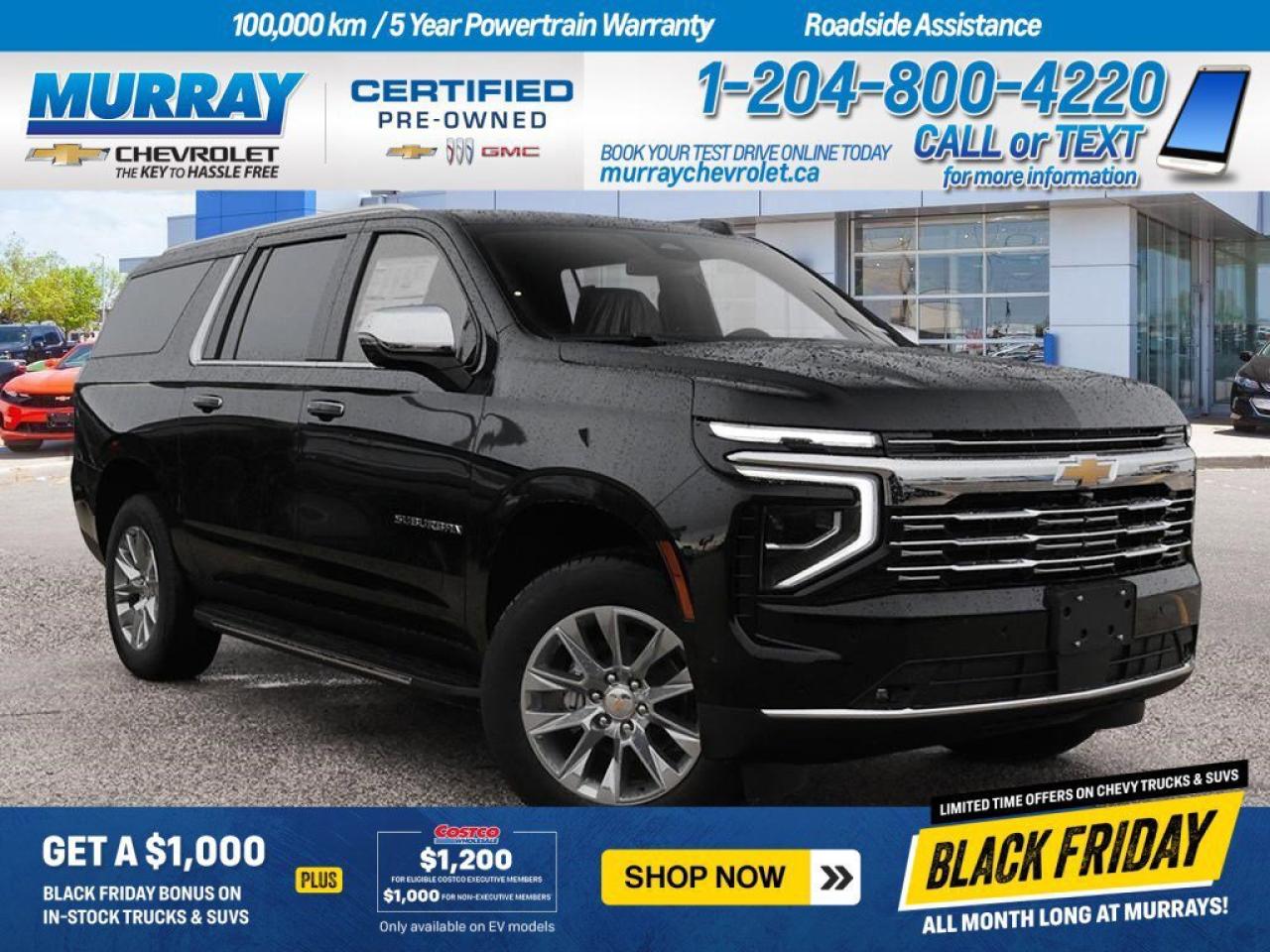 New 2026 Chevrolet Suburban Premier for sale in Winnipeg, MB