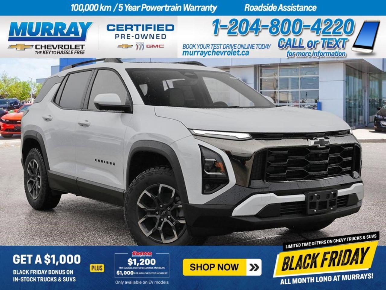 New 2026 Chevrolet Equinox AWD ACTIV for sale in Winnipeg, MB