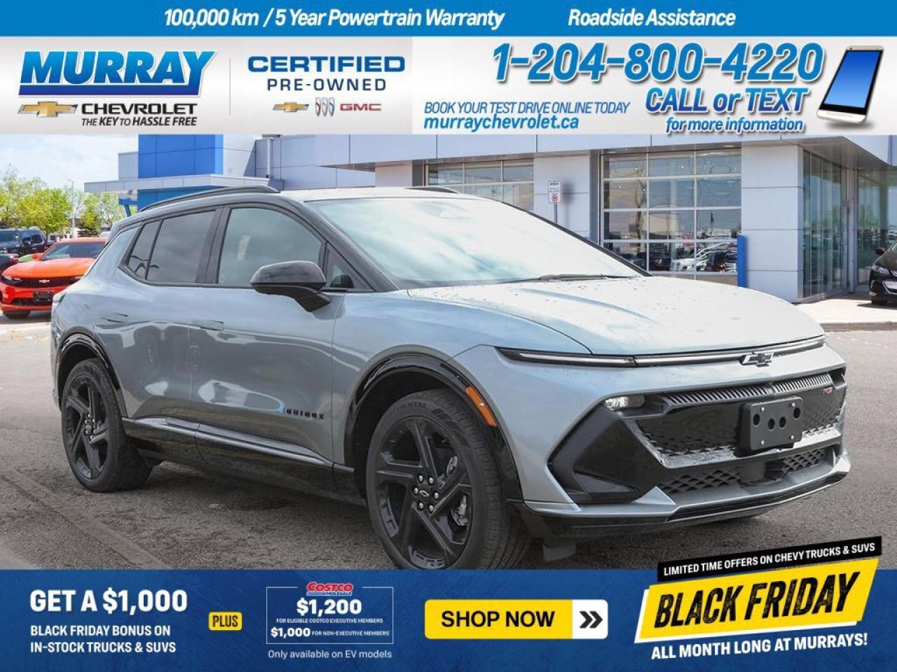 New 2026 Chevrolet Equinox EV RS for sale in Winnipeg, MB