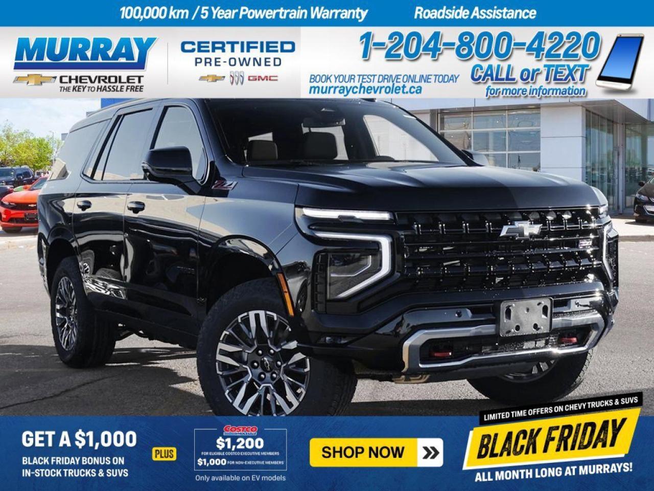 New 2026 Chevrolet Tahoe Z71 for sale in Winnipeg, MB