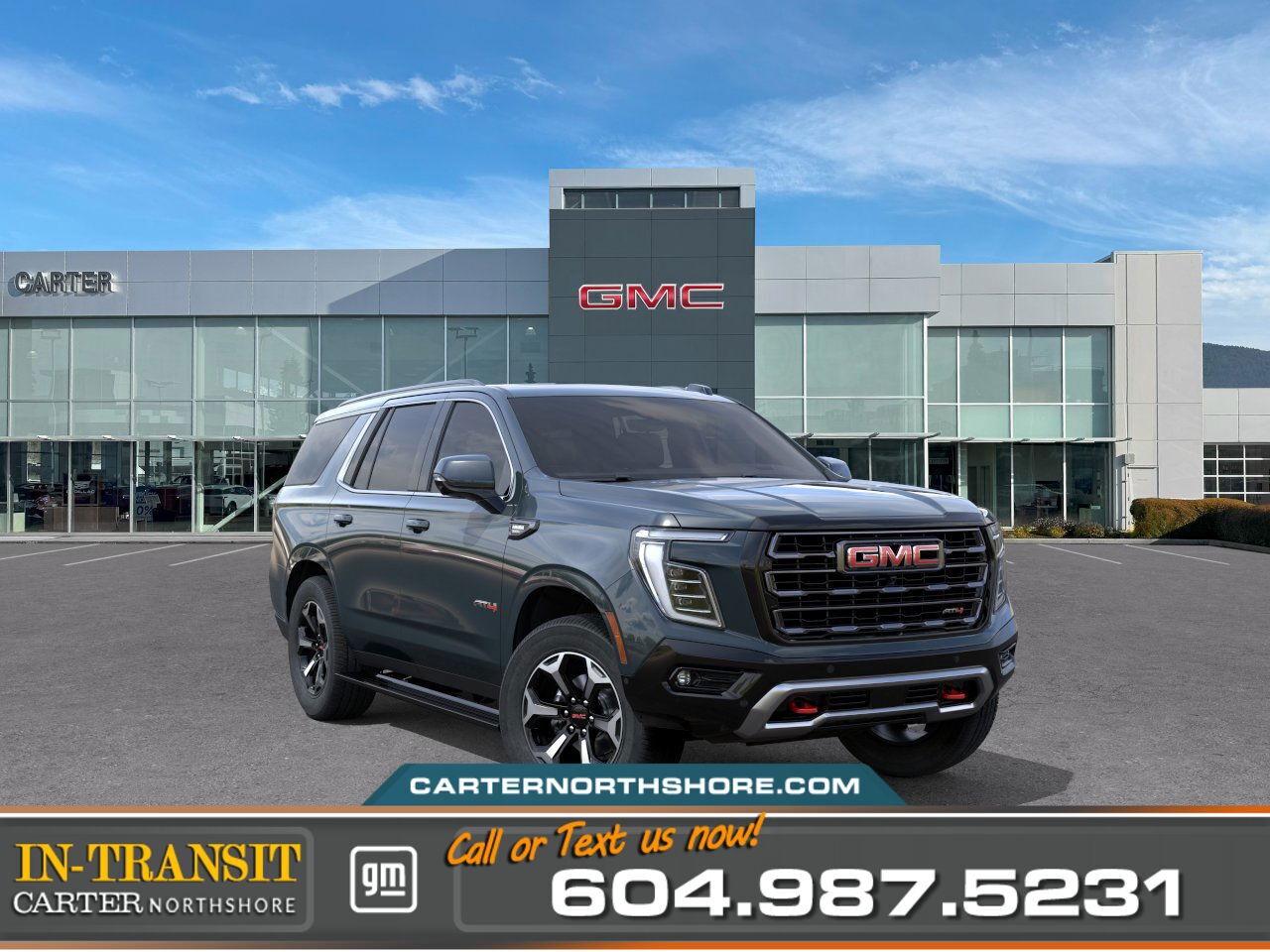 New 2026 GMC Yukon AT4 ULTIMATE 4WD | Pano Sunroof/Limited Slip Diff for sale in North Vancouver, BC