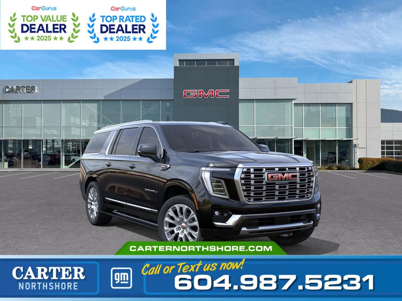 New 2026 GMC Yukon XL DENALI 4WD | Pano Sunroof/Heated Vented Seats for sale in North Vancouver, BC
