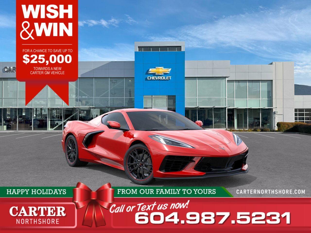 New 2026 Chevrolet Corvette 1LT | Driver Assist/HD Rear Cam for sale in North Vancouver, BC