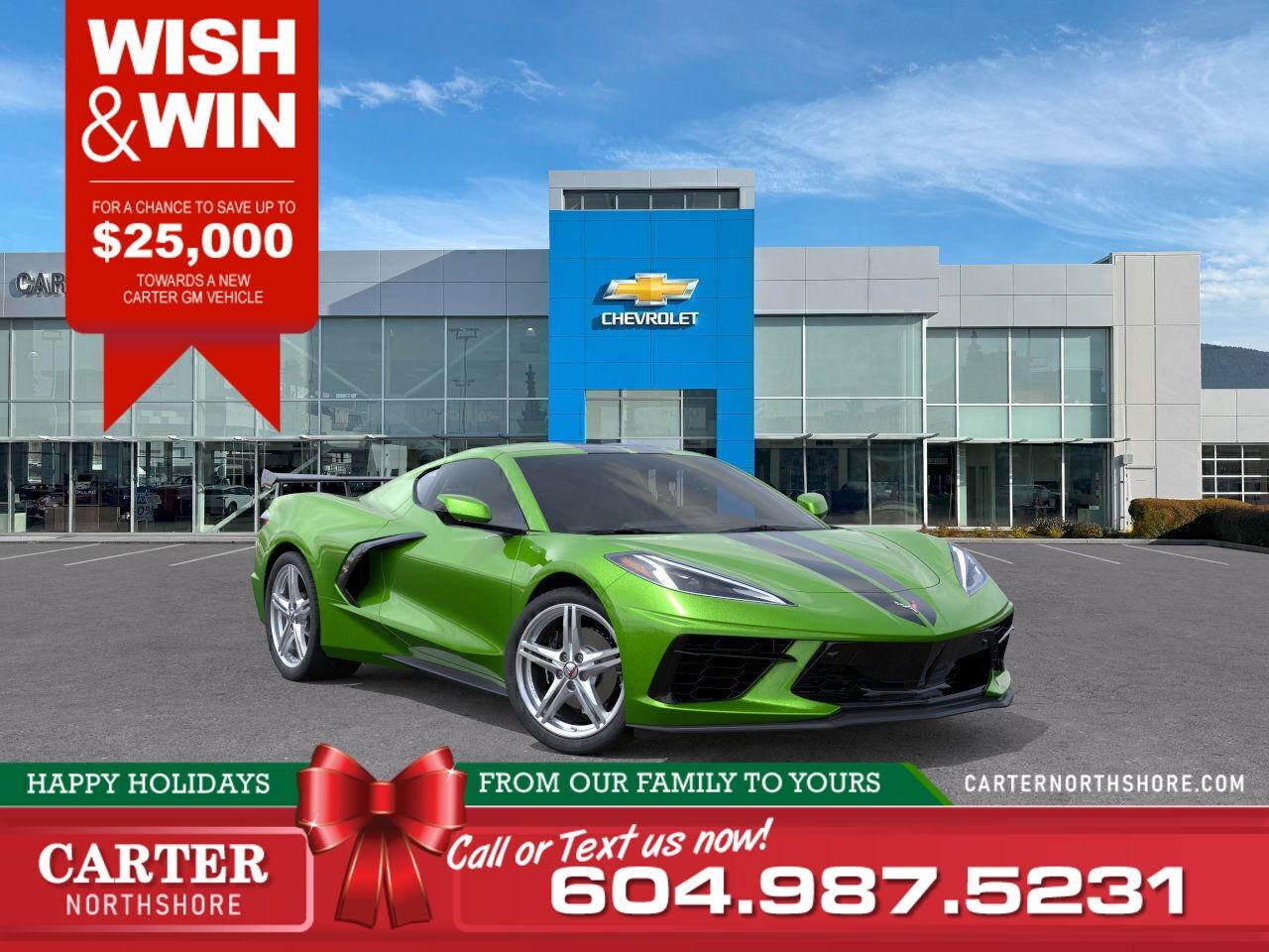 New 2026 Chevrolet Corvette 2LT | WISH & WIN - SAVE UP TO $25,000! for sale in North Vancouver, BC