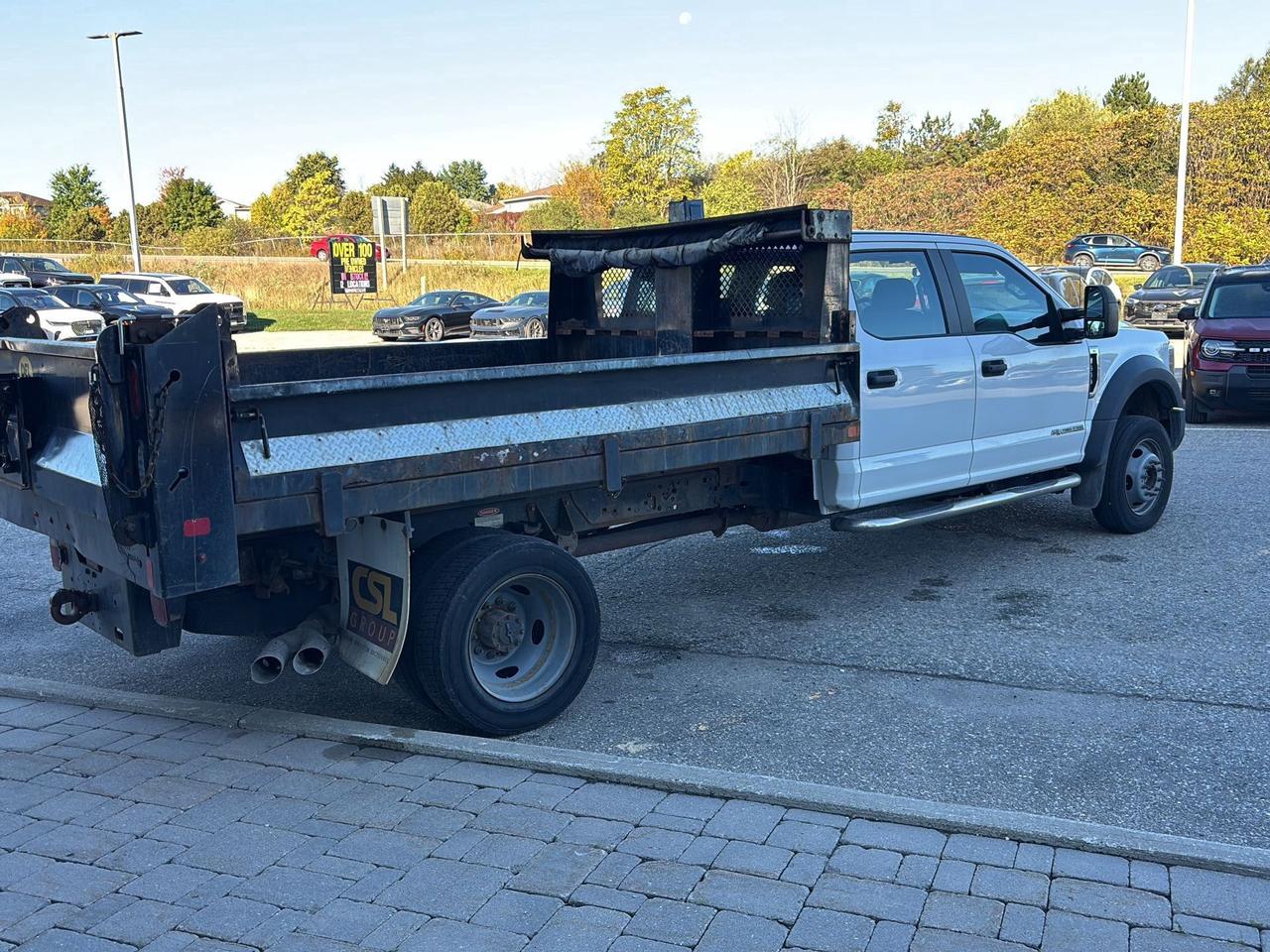 2019 Ford F-550 DUMP BOX, DIESEL, CLOTH, XL TRIM! Photo