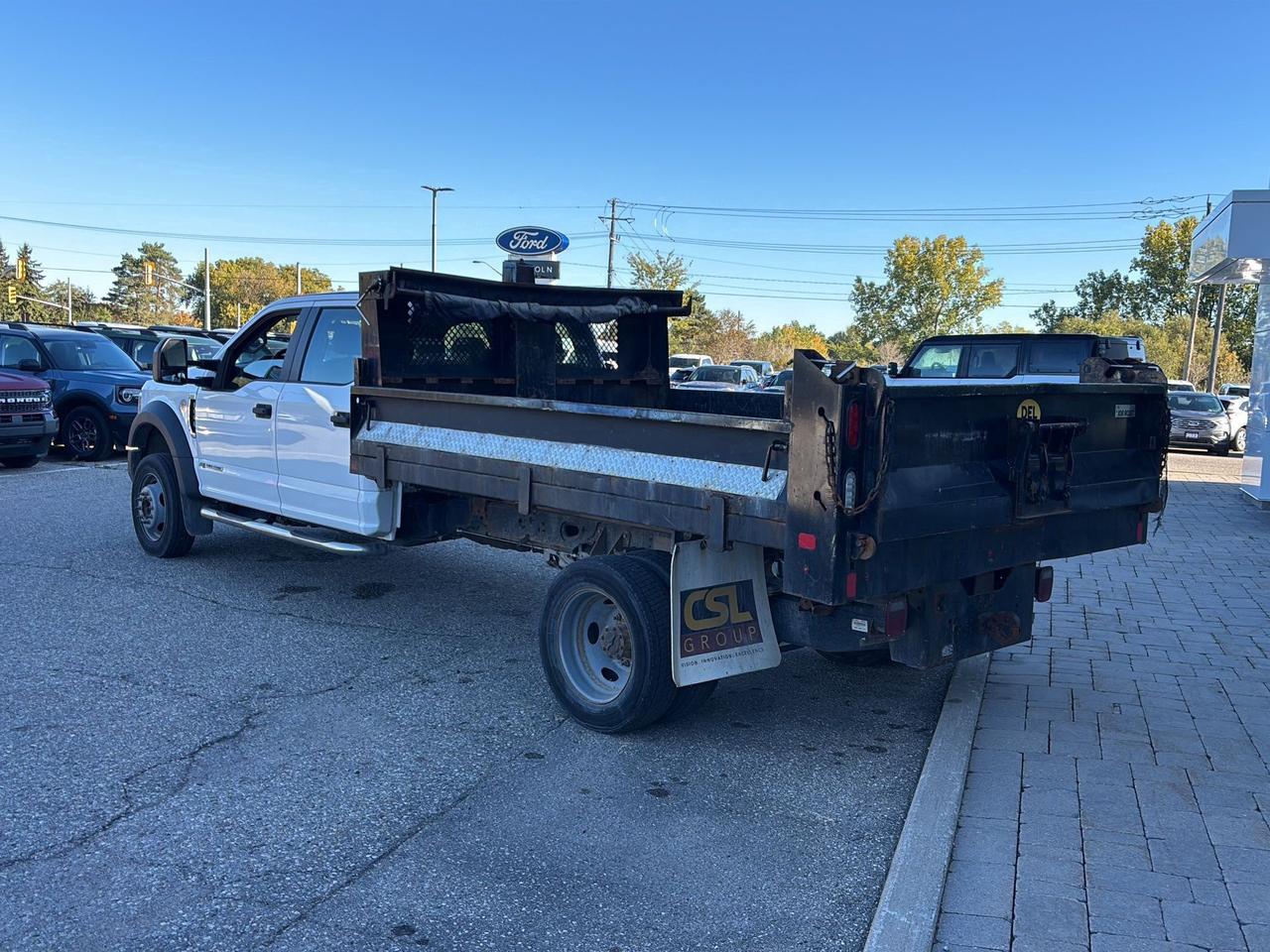 2019 Ford F-550 DUMP BOX, DIESEL, CLOTH, XL TRIM! Photo